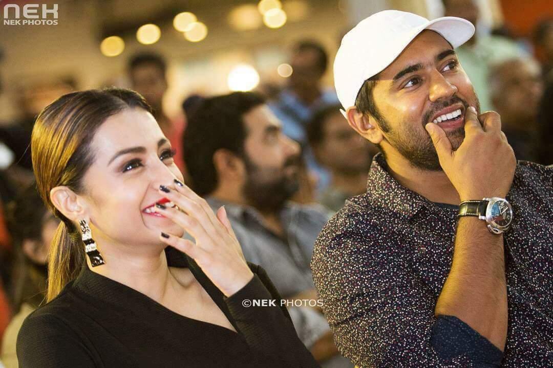 NivinOfficial's tweet photo. Jude &amp; Crystal 😍😍 #HeyJudeAudioLaunch @trishtrashers @Shyamaprasaddir https://t.co/bjLaYcdDfK
