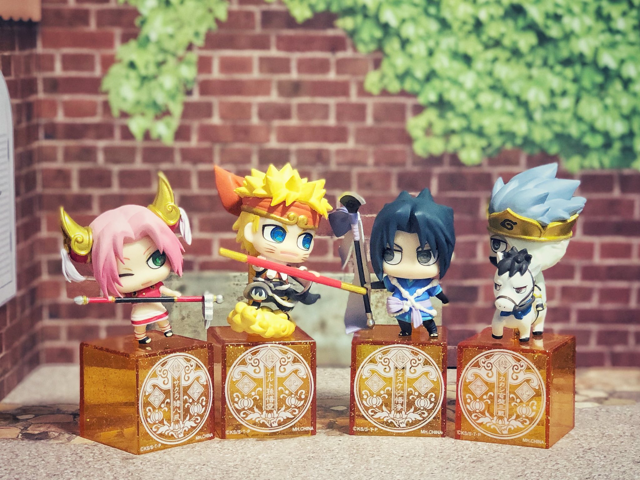 NARUTO サスケ　サクラ　ナルト　カカシ　西遊記　天竺　フィギュア NARUTO-ナルト- 疾風伝』ナルト、サスケ、サクラ、カカシのS.H.