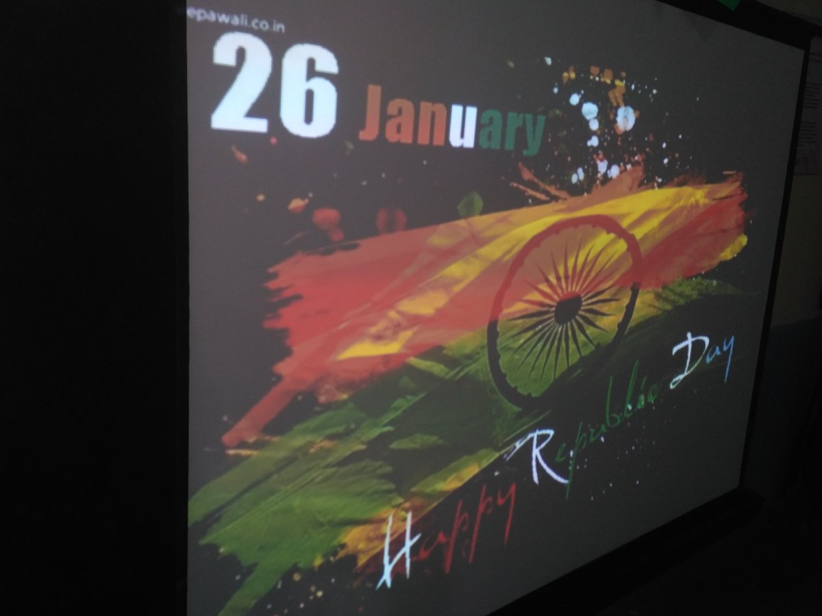 skill_anand's tweet image. Celebration of 69th Republic Day.