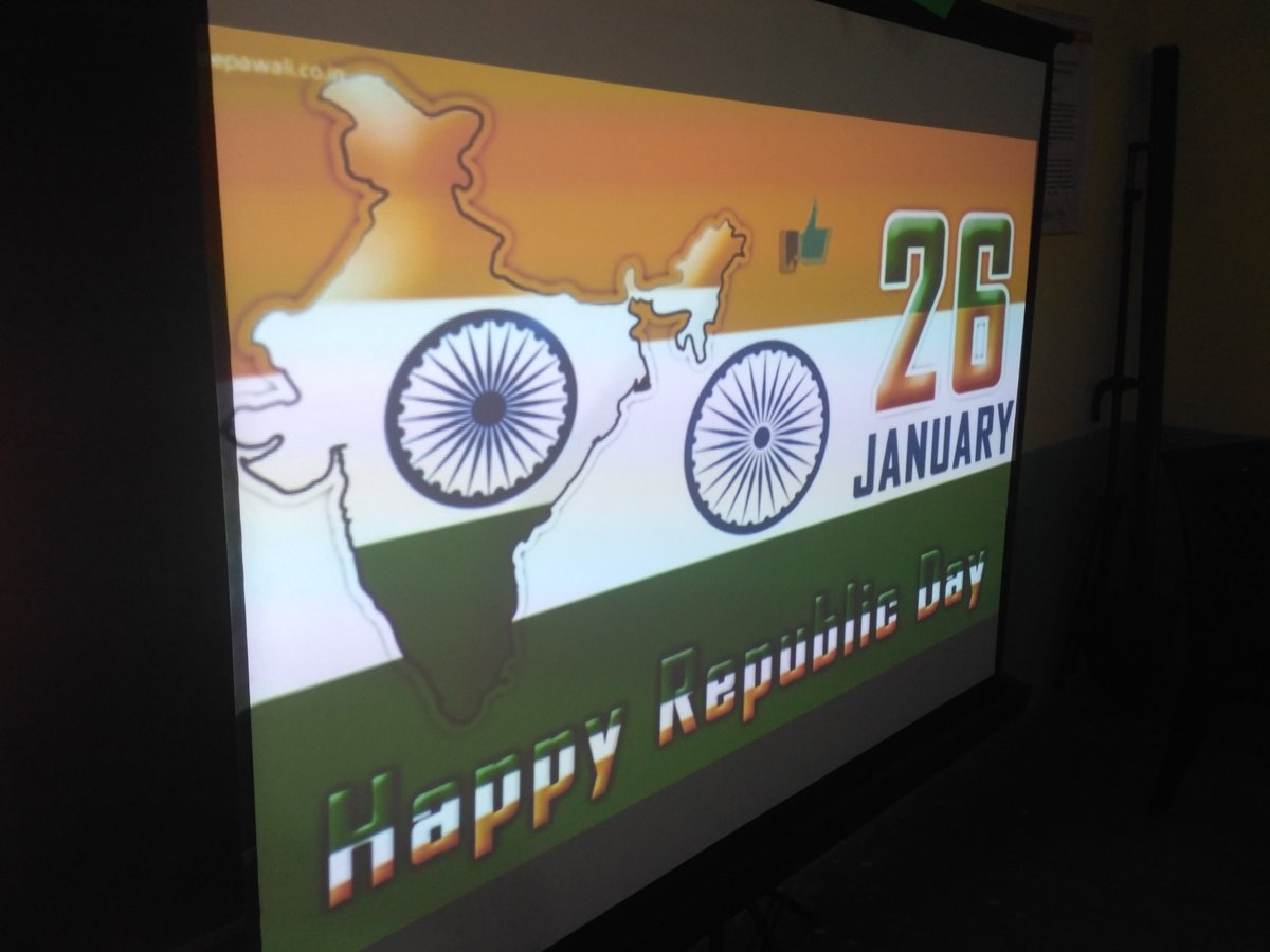 skill_anand's tweet image. Celebration of 69th Republic Day.