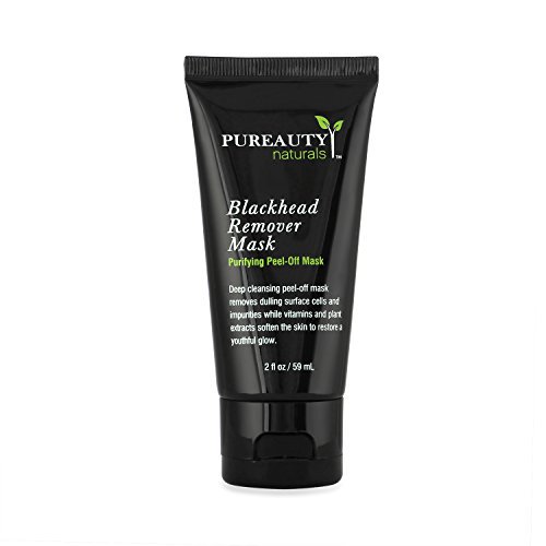 Blackhead Remover Mask by Pureauty Naturals - USA Made Black Mask | With Vitamins & Plants Extracts | Eliminate Impurities & Dead Cells, Tighten Pores, Cleanse & Smoothen Skin amazon.com/dp/B07662X852/…  #PureautyNaturals