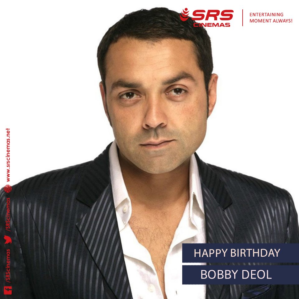 Wishing Bobby Deol a very happy birthday!  