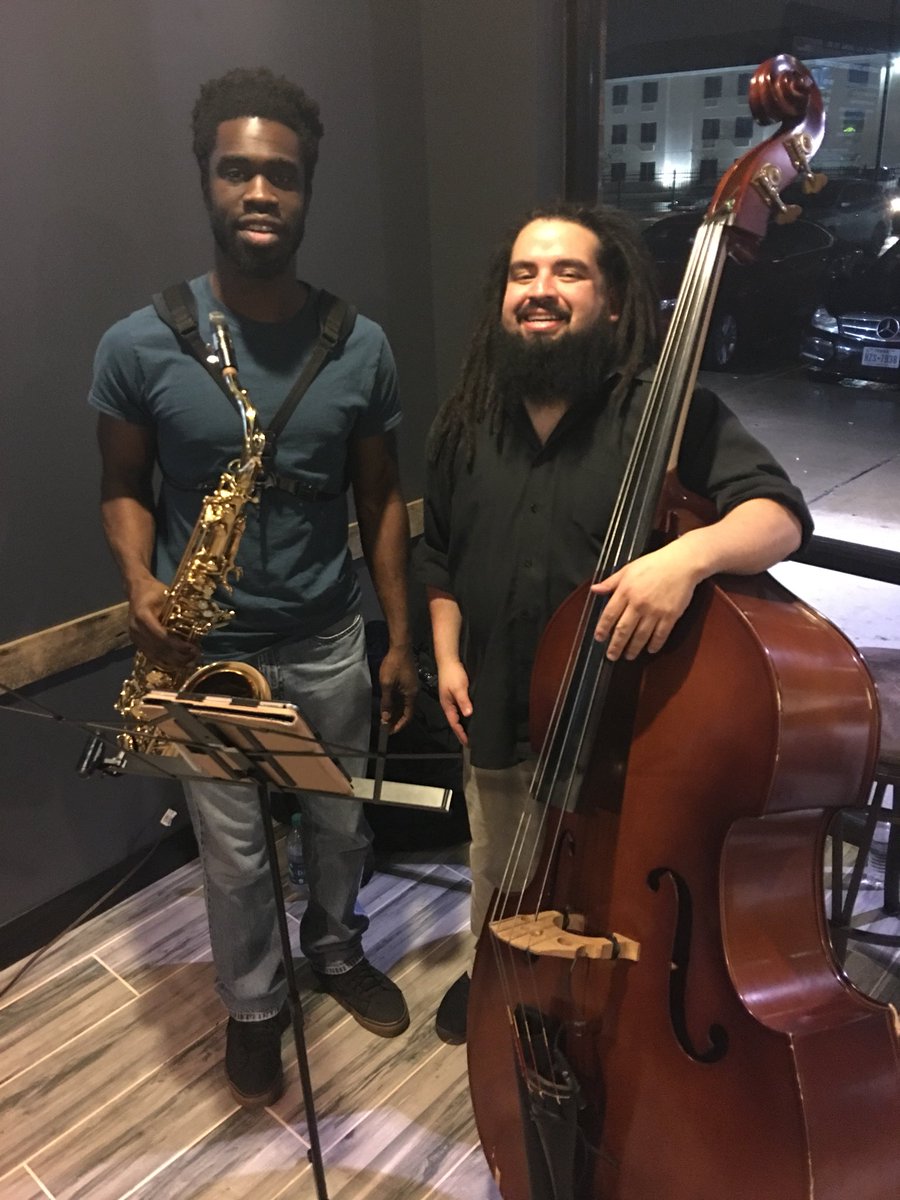 Incredibly lucky to be able to play with such great talent. Round of applause for James Murphy. #musicislife #musicwithfriends #musicianlife #houstonsfinest #houstonmusic #jazz #jazzscene #bassist #bassplayer #uprightbass