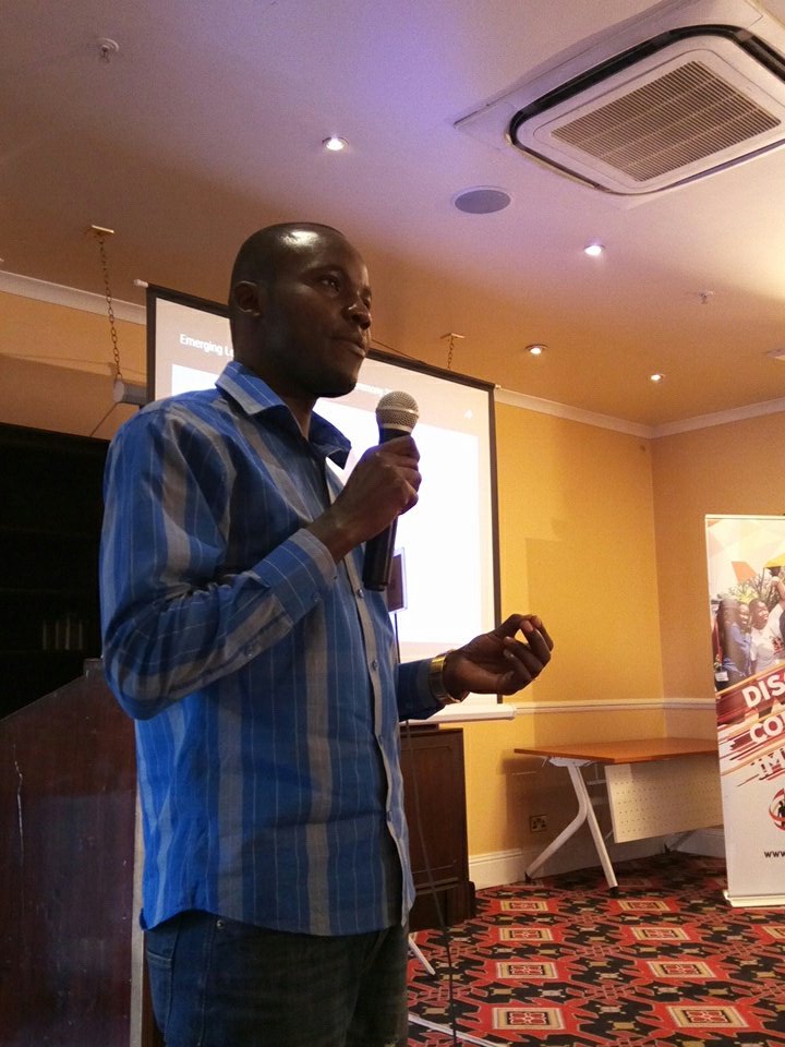 elfafrica1's tweet photo. @chris1ouma #ELF2017 alumnus addressing #ELF2018 participants as they start the program. https://t.co/tejr0SW7J5