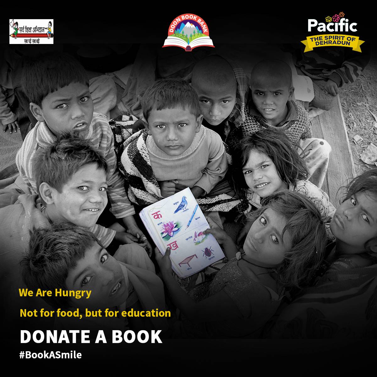 pacificdehradun's tweet photo. These children's happiness, their education, their future is in your hands.
Donate a book today.
#BookASmile
#DoonBookBank an initiative by Pacific Mall - The Spirit of Dehradun https://t.co/wxpaM2CXjp
