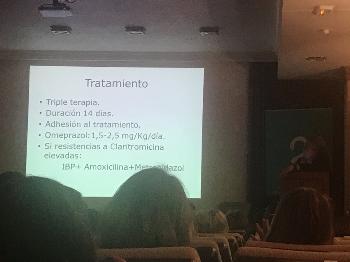 APERMap (@apermap_) on Twitter photo Tratamiento de la infección por #HelicobacterPylori. Siempre triple terapia. Importante la adhesión al tratamiento #FCAPERMap2018 <a href="/guitiman1/">Miguel Guitart</a> Tratamiento de la infección por #HelicobacterPylori. Siempre triple terapia. Importante la adhesión al tratamiento #FCAPERMap2018 <a href="/guitiman1/">Miguel Guitart</a>