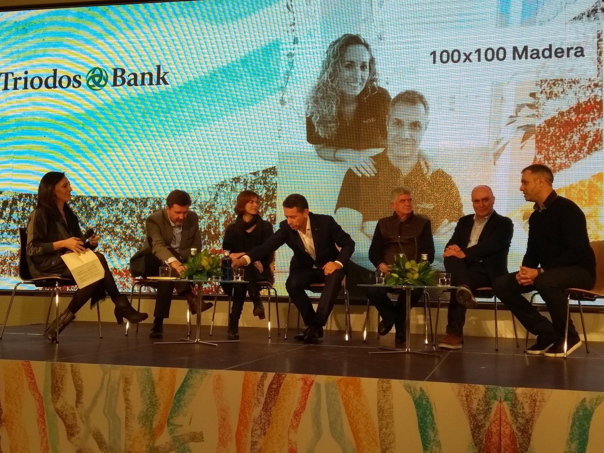 #100x100madera   Terceros en el #PremioTriodosEmpresas. Ser elegido como una de la empresas más #sostenibles y respetuosas con el #MedioAmbiente de #España es un honor. Gracias a todos los que habéis votado y apoyado, sin vosotros no hubiera sido posible. lavanguardia.com/vida/20180126/…