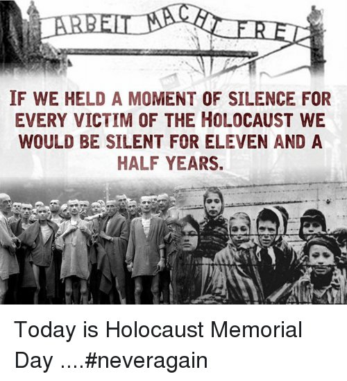 brunelstudents's tweet photo. Today is Holocaust Memorial day, to honour it there will be 1min silence @Bruneluni at 12pm on Monday 29th Jan. People will be gathering on The Quad, if you can't make it you can observe the silence wherever you are at midday. @UJS_UK @nusuk #OurLivingMemory https://t.co/6gLV0Cn3rC