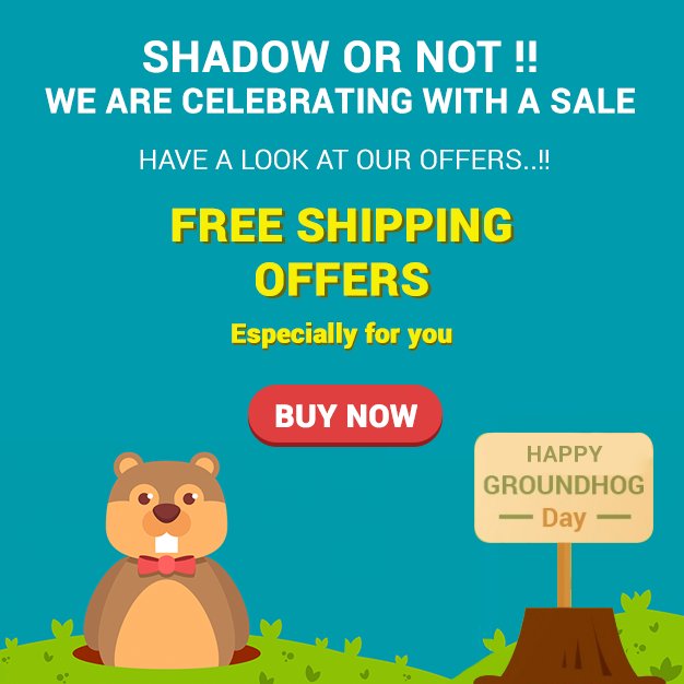 Frankstrade's tweet image. Keep Calm &amp;amp; Look For Your Shadow
#peckomatic #frankstrade #happy #groundhogday #lets #celebrate
Buy From frankstrade.com
For more info : goo.gl/SV45dq