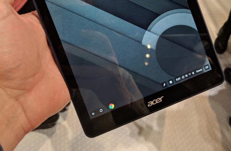 Gespot op #BettShow2018: Acer tablet met #ChromeOS! Wordt het dan eindelijk makkelijk beheerde Google-tablets in te zetten in scholen?