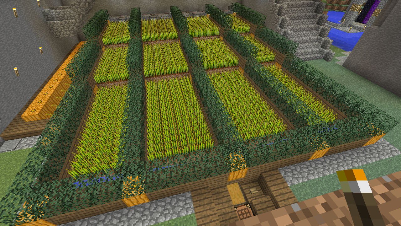 Uzivatel 杓文字 Na Twitteru 流水自動収穫機能付棚田 Minecraft マイクラ Nintendoswitch T Co 2pbaujnsd3 Twitter