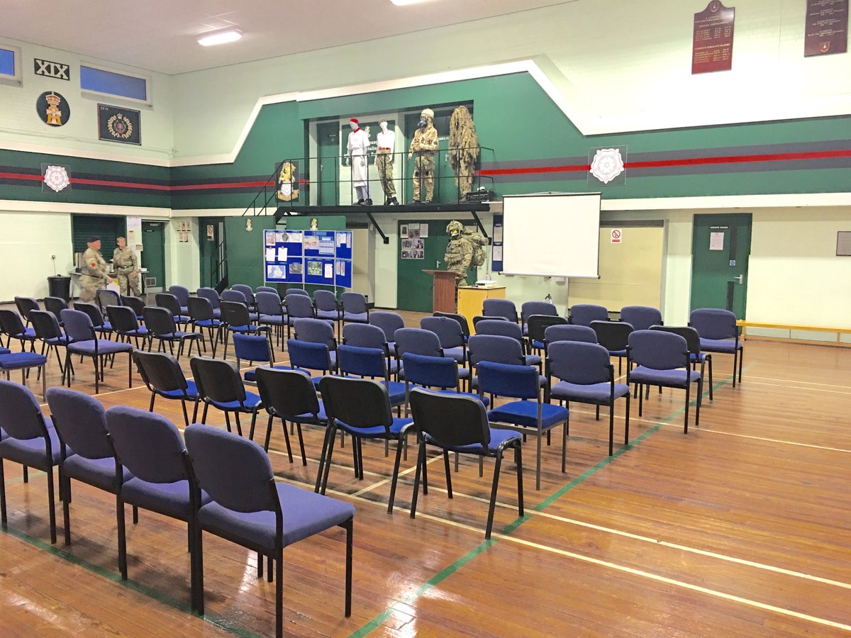 MarkHillMBE's tweet photo. All set up and ready to go... 

@ClevelandCadets 

@Commandantcleve 

@ArmyCadetsUK 

@The_Black_Rats 

@acftrgadviser 

@Army_BeTheBest 

#ClevelandACF https://t.co/tNKRDiqAVJ