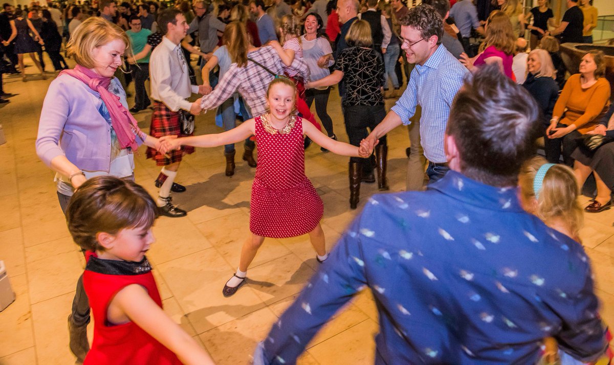 RedRedRoseSt's tweet image. Celebrate the weekend at our Family Ceilidh - today at 1pm in Freemasons Hall. Enjoy all your favourites from the Gay Gordons to the Dashing White Sergent! #RedRedRoseSt Tickets: bit.ly/FamilyCeilidh