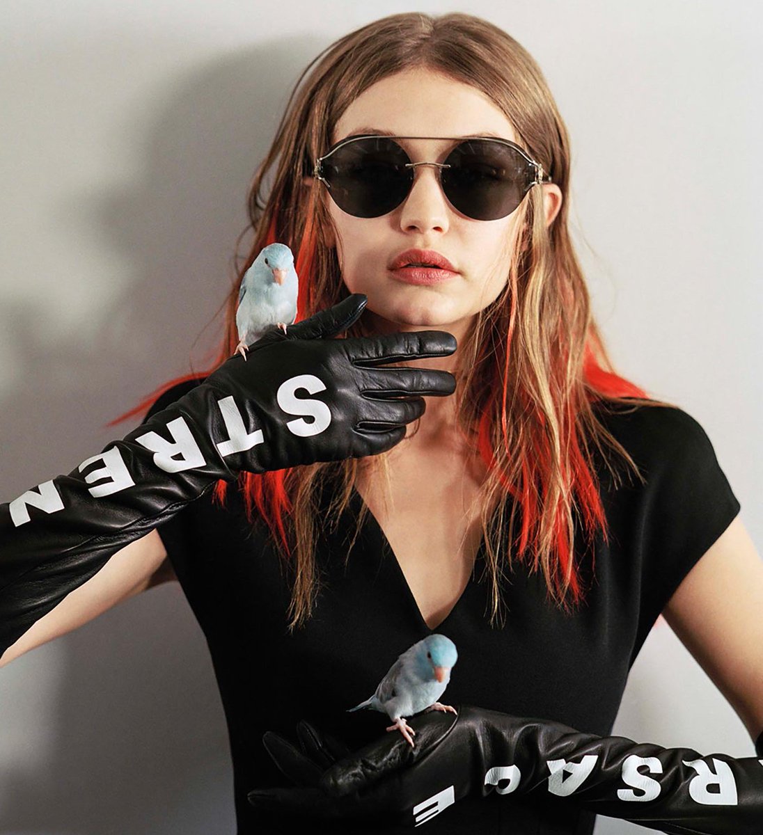 versace sunglasses gigi hadid