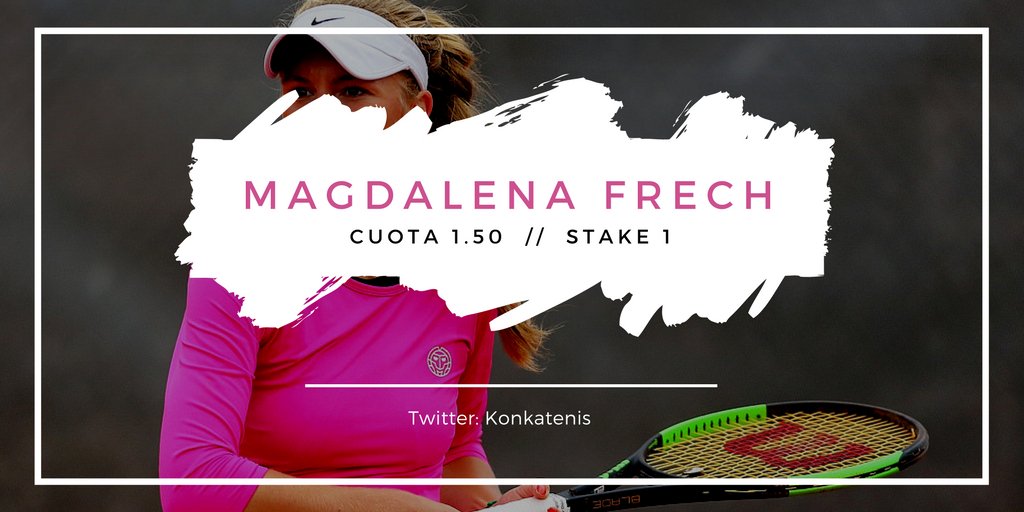 konkatenis's tweet photo. #PICK36 ITF Andrezieux: Frech VS García-Perez
🌀Cuotas: https://t.co/XkVMnO0DMa
⚠️En casa de punto o set
🗒️García-Pérez acabó ayer agarrotada de ambas piernas. Su 1er torneo del año, pista rápida, es exigencia física que ayer tocó el límite. Más info: https://t.co/HZXwtExXyM https://t.co/OTYbVIuhkC