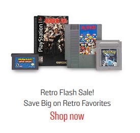 gamestop retro flash sale