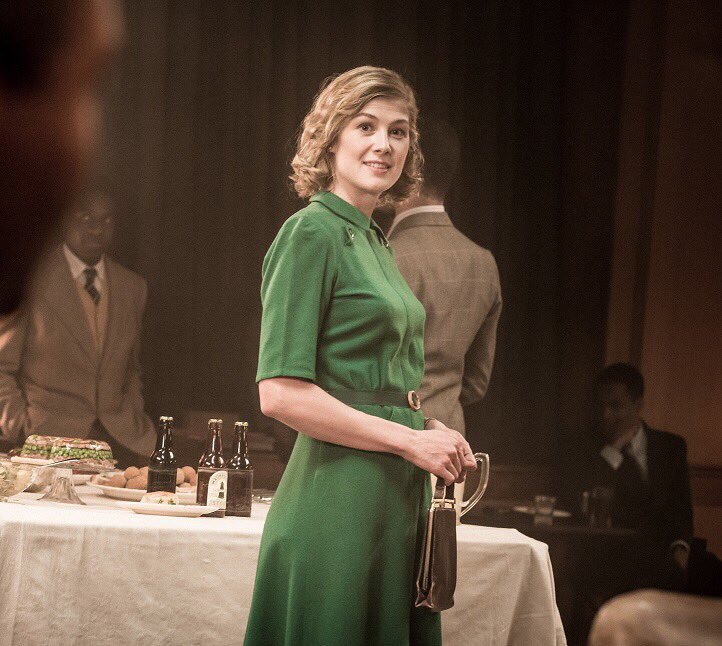 Happy birthday to Rosamund Pike who played Ruth Williams in A United Kingdom (2016)  