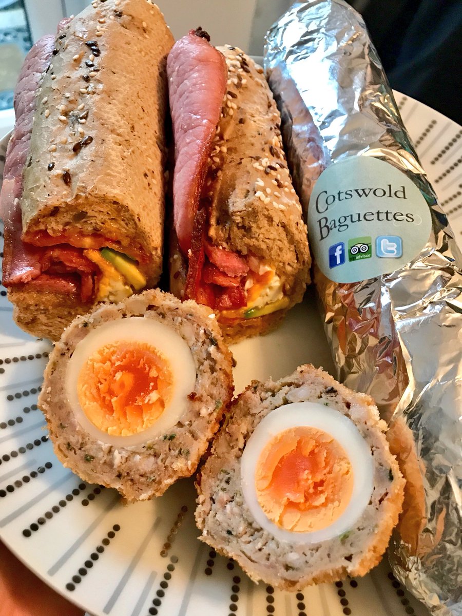 One of our favorite #Cotswold breakfasts before a day of touring!🥖🍳<a href="/cotsbaguettes/">Cotswold baguettes</a> #BestBaguettesintheCotswolds #FuelingourTourGuides