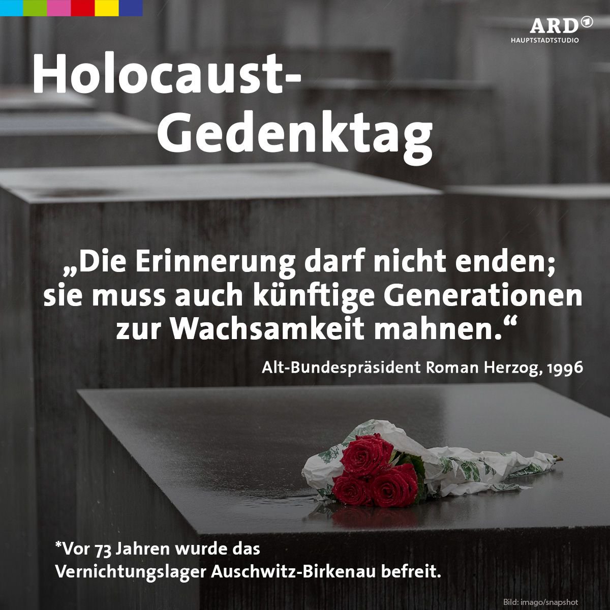 Heute gedenken Deutschland und die Welt den Opfern des Nationalsozialismus.  Kommende Woche wird der Bundestag eine Gedenkstunde abhalten. #Holocaust- Gedenktag, image size:1200x1200