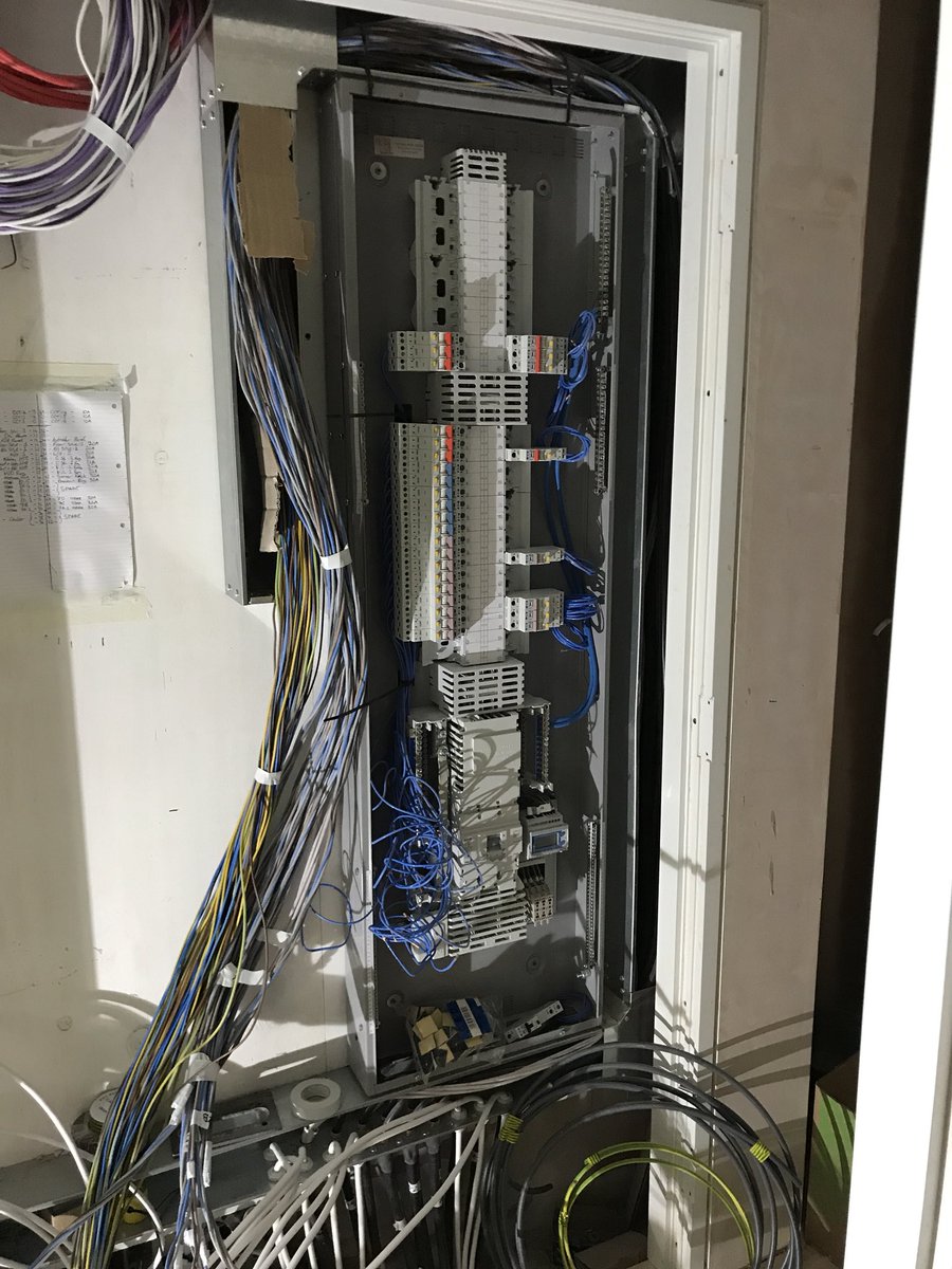 dlh_electrical's tweet photo. When you get called in on a Saturday to do some testing and they tell you it’s ready!! #nowherenearready #testing #londonelectricians #essexelectricians #electricians #dlhelectrical https://t.co/iz03xYH3qY