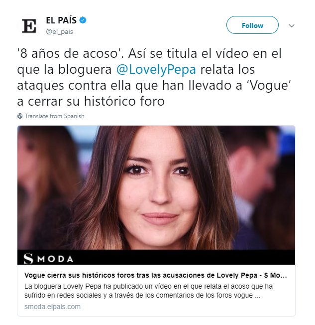  Cierre de foros vogue: "ocho años de acoso"  DUiYC8VWAAAJsve