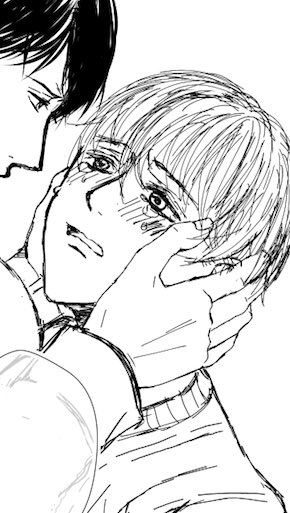 @shikimi_yui うちの赤面男子を載せようと思って忘れてた……。ほらほら、赤面しまくってるやろ……(°▽°)
赤面と泣き顔がすきやで…男らしさは何処へ… 