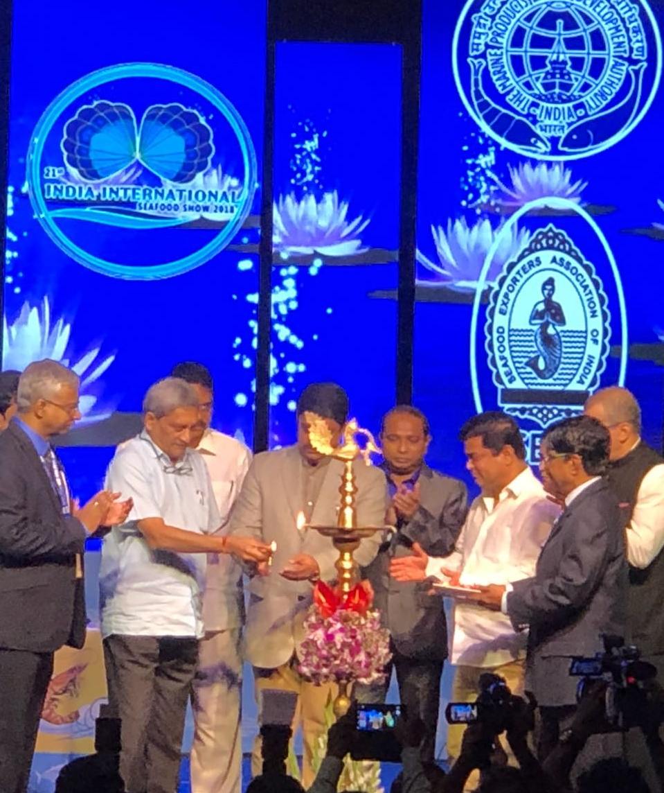 Machhly's tweet photo. 21st India International seafood show 2018 at goa 
#seafood #international #seafoodshow #goa #2018 #seafoodfestival #forseafoodlovers
@machhly https://t.co/LaLLs7HurK