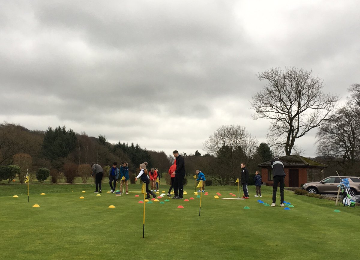 Great to see 11 kids having fun on the putting green during today’s group lesson with <a href="/graham_drabble/">Graham Drabble</a> #AWG #GolfIsFun #KidsGolf #FutureStars <a href="/romileygolfclub/">Romiley Golf Club</a> <a href="/CheshireGDG/">Cheshire GDG</a> <a href="/EnglandGolf/">England Golf</a> @GolfRootsHQ