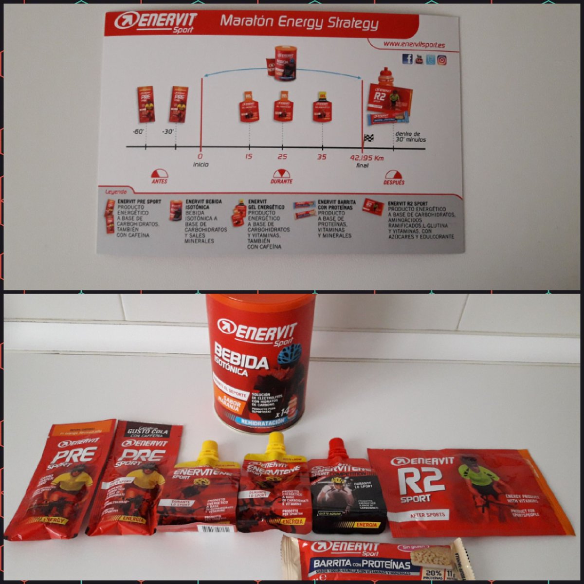 PBERODIA's tweet photo. En menos de 1 mes se celebra el @MaratonSevilla y espero que vayáis con los deberes bien hechos. Aquí os dejo la estrategia de @EnervitSpain y un lote de productos que se sorteará el lunes a las 14.00. Para participar solo tenéis que RT.
Venga que ya queda menos amigos 🏃‍♂️🏅 https://t.co/I8fh8XC6g3