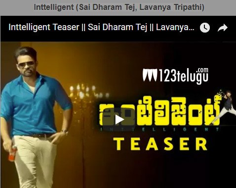 123telugu's tweet photo. Teaser : #Inttelligent ( #saidharamtej , #LavanyaTripathi )
https://t.co/RhIwM6PYhk
#InttelligentOnFeb9th #InttelligentFirstLook https://t.co/Jyy6UGiF9t