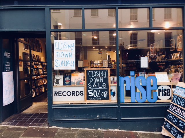 It's the final countdown, the last two days of Rise and our final weekend on Park Street. It's been a pleasure, come say goodbye, we're open until 7pm and still have plenty of stock!