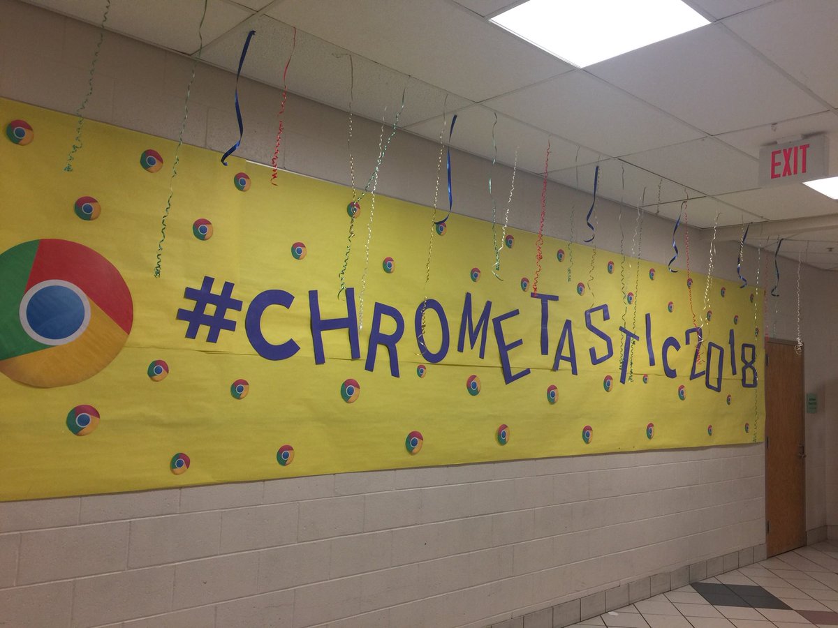 HTWPSchoolsNJ's tweet photo. Ready...Set....Chrome! #chrometastic2018 @HTWPSchools The free UNconference for Educators who innovate and celebrate! Sold out crowd today and HT Admin could not be any prouder to work with Chromecamp organizers #chrometastic2018 #htslearning #pvslearns @180brags #blessed https://t.co/385ikWaYsX