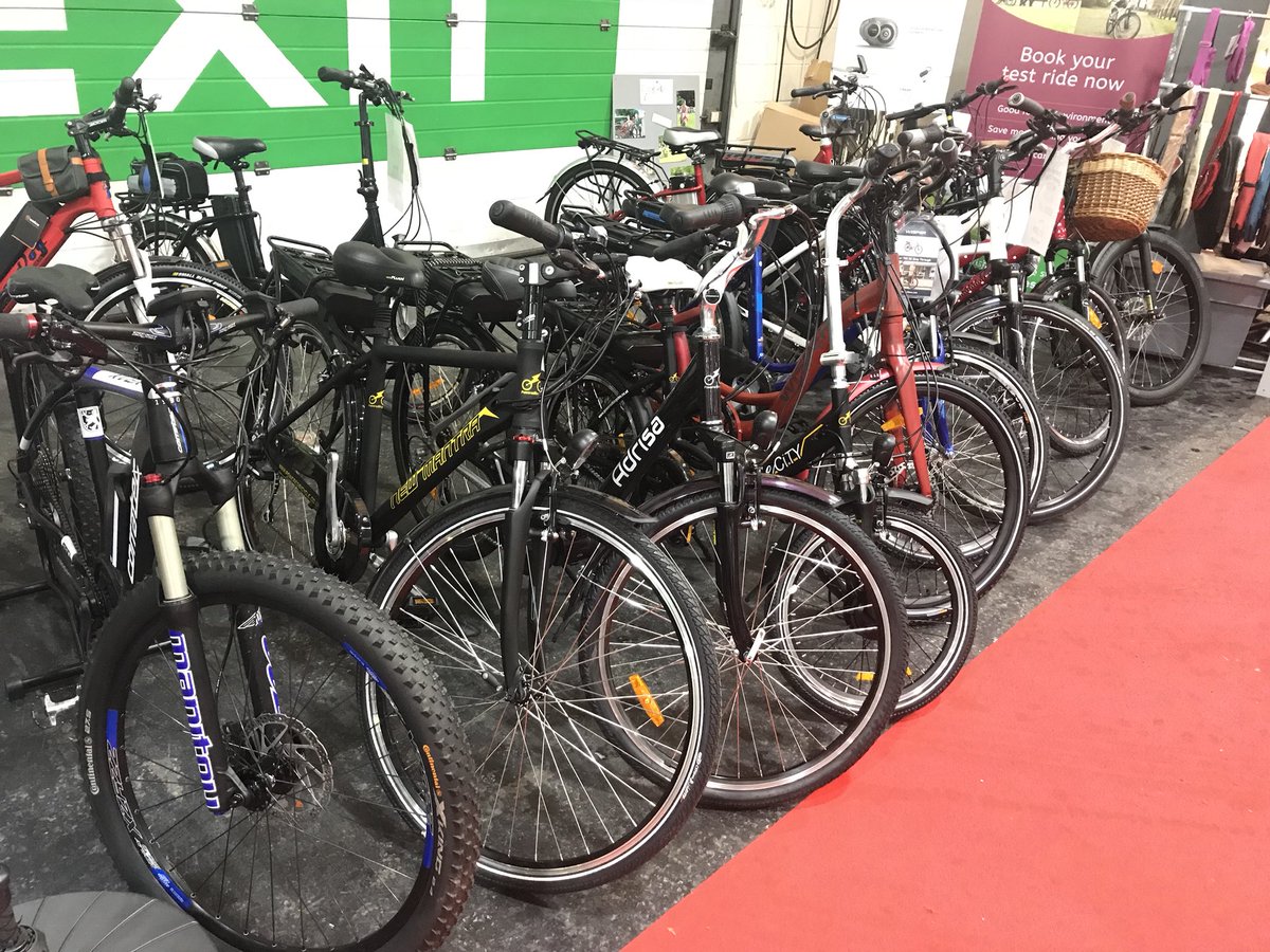 espokescycles's tweet image. Come and find us inside the @AppleTreeEX #motorhome show @WestpointExeter today and tomorrow #electricbikes #ebikes #Devon #Exeter