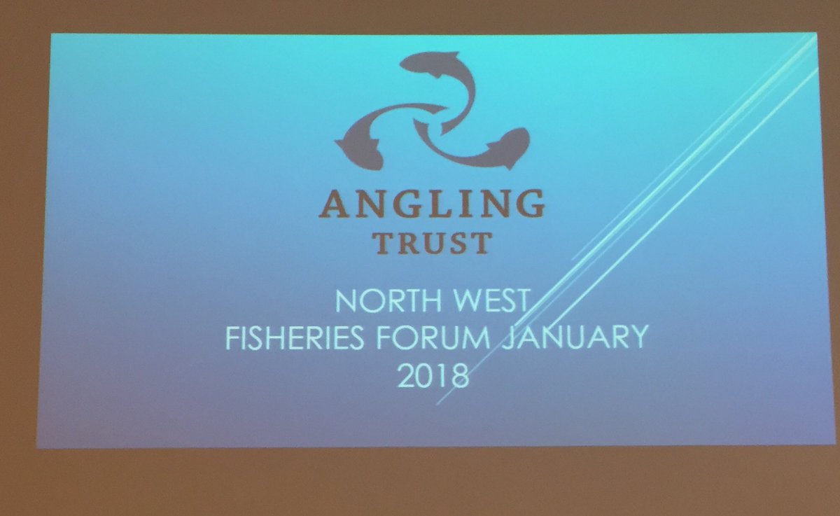 AST_Salmon's tweet photo. @Mnewton87 presenting to the work of the AST @AnglingTrust NW Forum #telemtry #salmon where do they go? https://t.co/6B7tlvPuS3