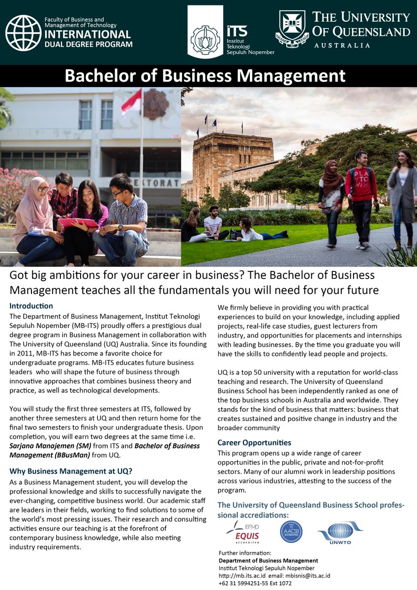 Manajemen Bisnis ITS tweet media