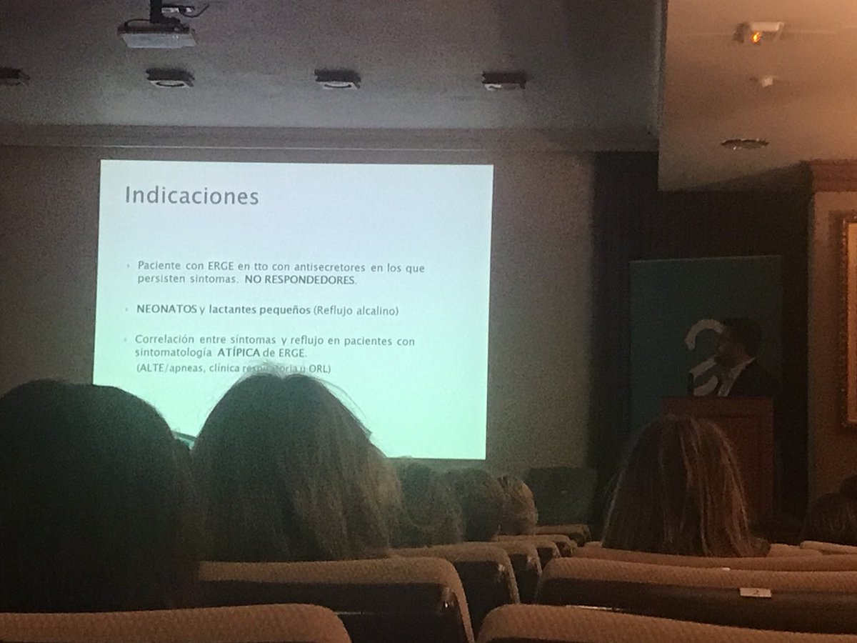 ¿Cuándo está indicada la #ImpedanciometríaEsofágica en #niños? #FCAPERMap2018