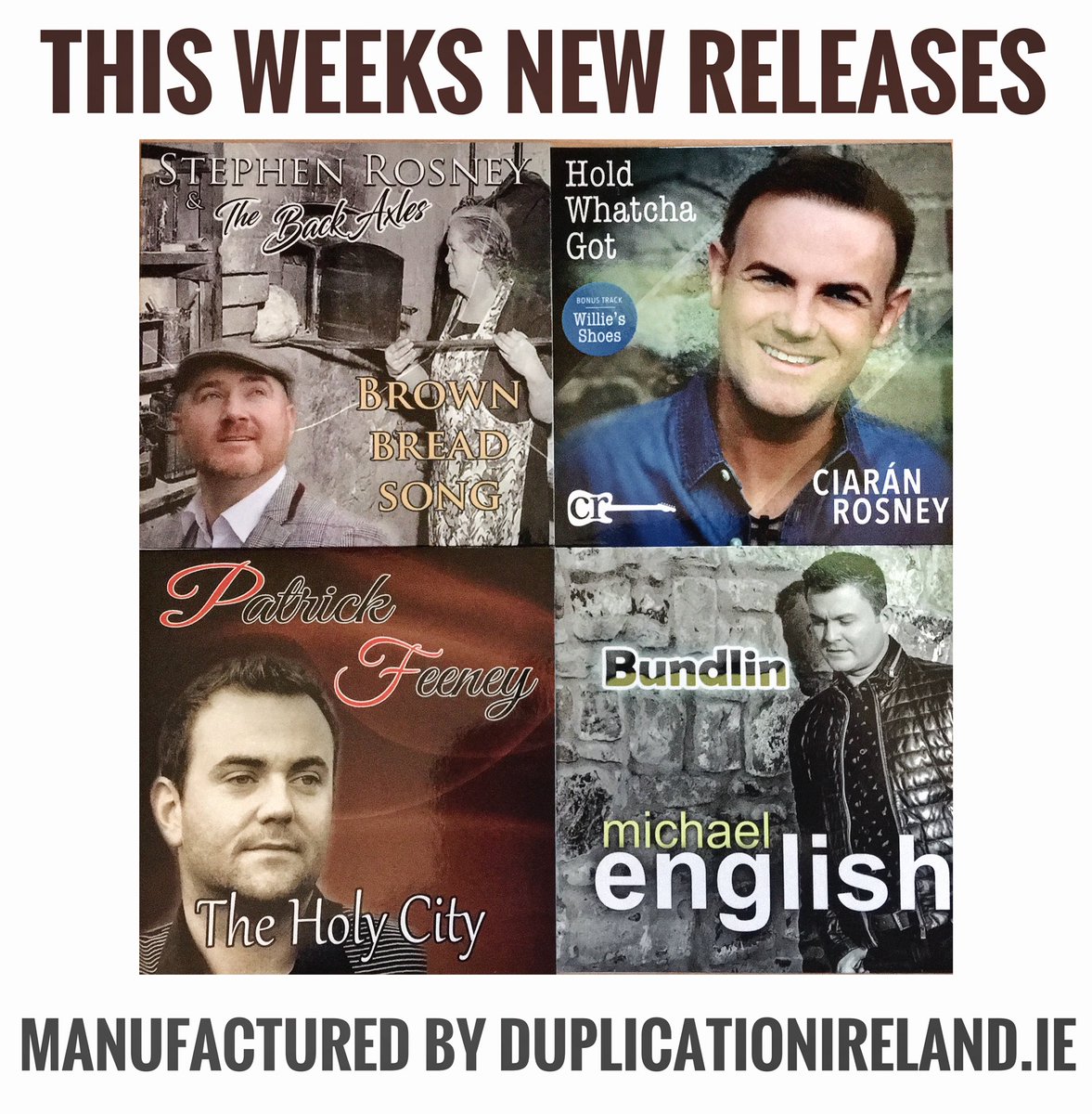 CDDuplicationIreland on Twitter "Brand new releases all manufactured
