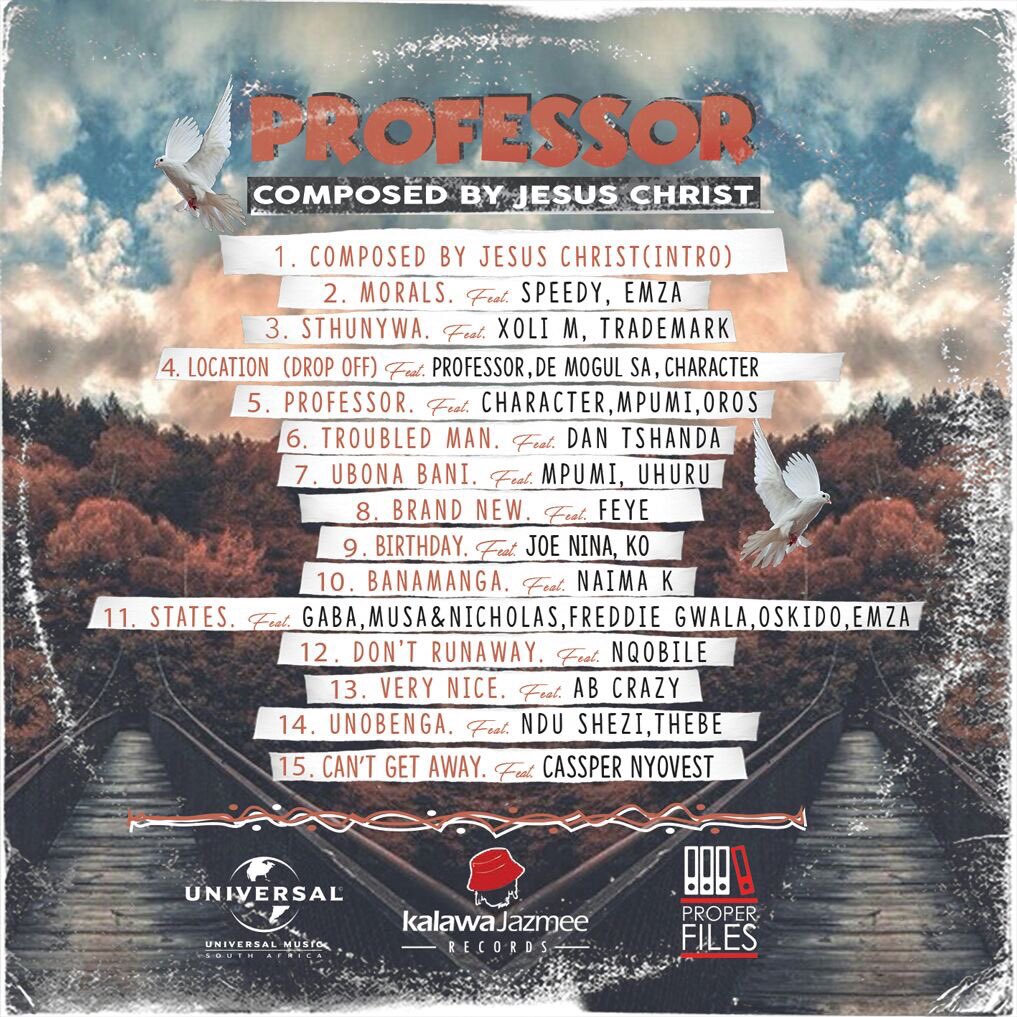 GabaCannal's tweet photo. Hit maker @Professorkalawa new album is available on iTunes !!

 #ComposedByJesusChrist 🔥🔥🔥

https://t.co/YnnztI2fVw

 Track 11 Estate Feat. @GabaCannal @FreddieGwala @OskidoIBelieve @Emza_kwaito

Long live @AmaPianoSA !!!! https://t.co/Lk5ldhKUCS