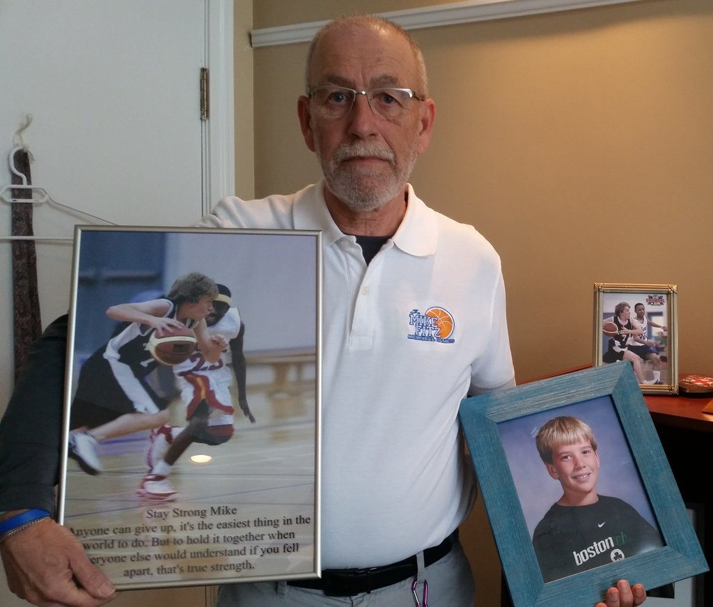 DailyGleaner's tweet photo. Column: 'Life just thrilled' likable Mikey Fitz. https://t.co/paFrhFeP7q https://t.co/MQsY6JbIwr