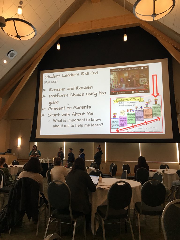 kmphunt22's tweet photo. Students from Crossett Brook explaining their student leadership rollout! #plppathways #studentleader #studentvoice https://t.co/3CTp2erHWJ