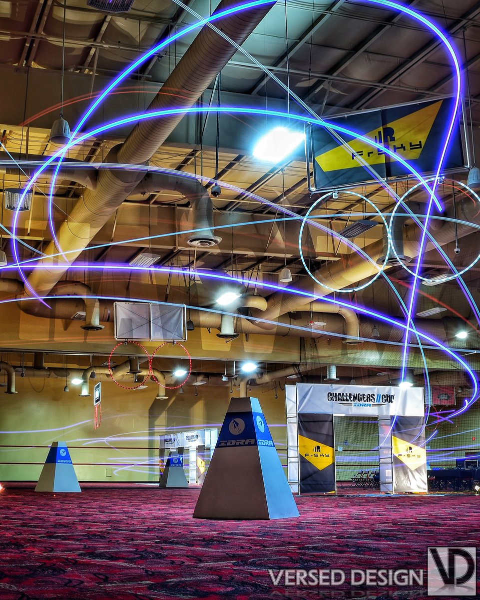 HaWkX_FPV's tweet photo. #LongExposure from the #IDRA #ChallengersCup #Finals in #LasVegas.

#WorldChampionship #FPV #DroneRacing #LED #LightTrails #FrSky #FPVeveryday #FPVlife #FPVaddiction #Quaddiction #Dronestagram #DronesAreGood #Way2Ill #HaWkXfpv #VersedDesign https://t.co/KxMwvbW9oA