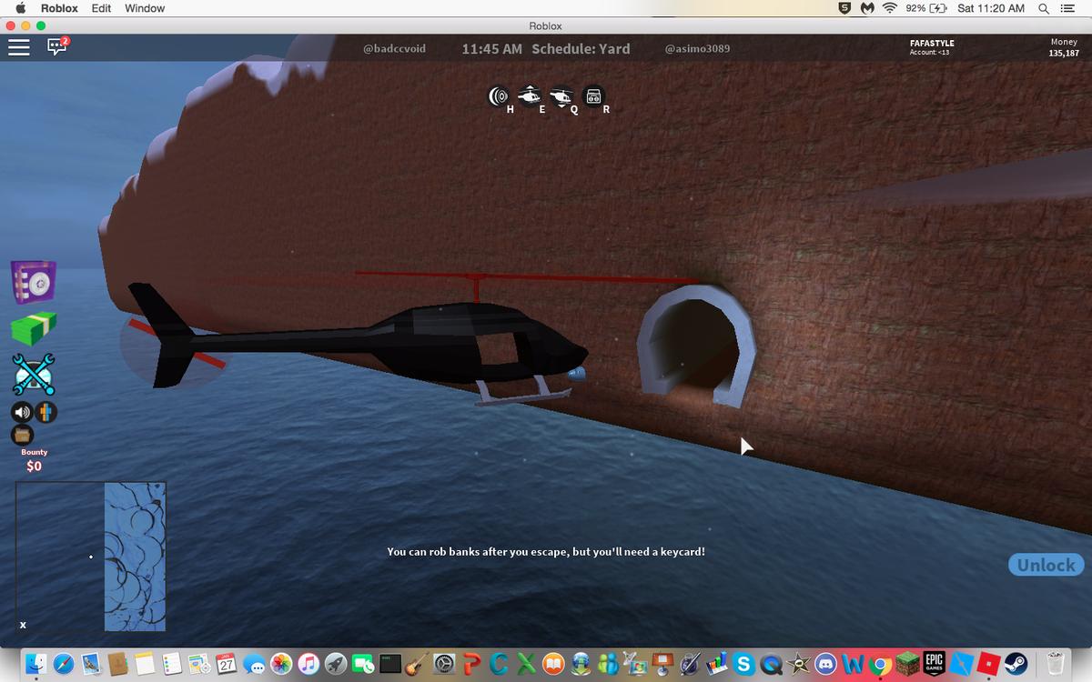 Evan_Sanchez's tweet photo. @Landonsn i got glitched out of the map by the train in jailbreak lol https://t.co/J1Ler4Rnjd
