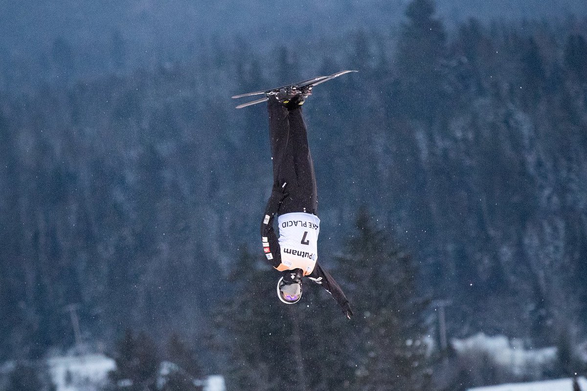 MacBohonnon's tweet photo. Psyched to be back in Lake Placid for a little pre Olympic training camp before we head off to South Korea! #ItsForAmerica https://t.co/D9bLLxu6Ej