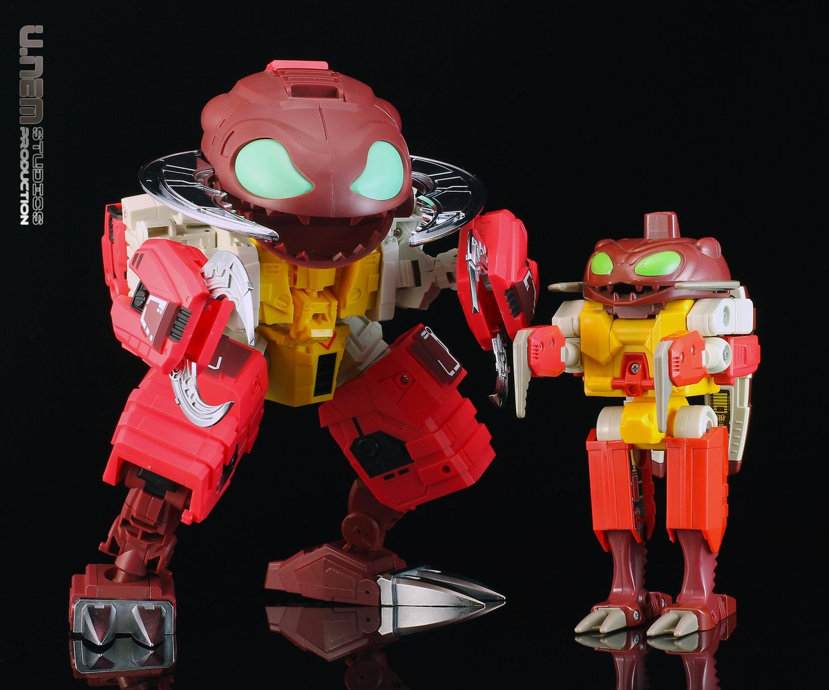 unemstudios's tweet photo. FansHobby MB-02 Megatooth Vs G1 Repugnus
.
.
#unemstudios #transformers #fanshobby #megatooth #monsterbot #repugnus https://t.co/g1DfOqsHjX
