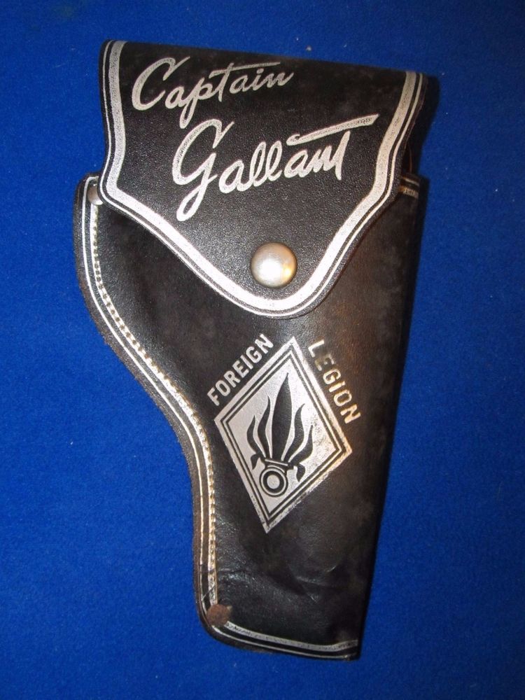 #toys #vintagetoys VINTAGE 1950'S CAPTAIN GALLANT HOLSTER dlvr.it/QCzkQ1