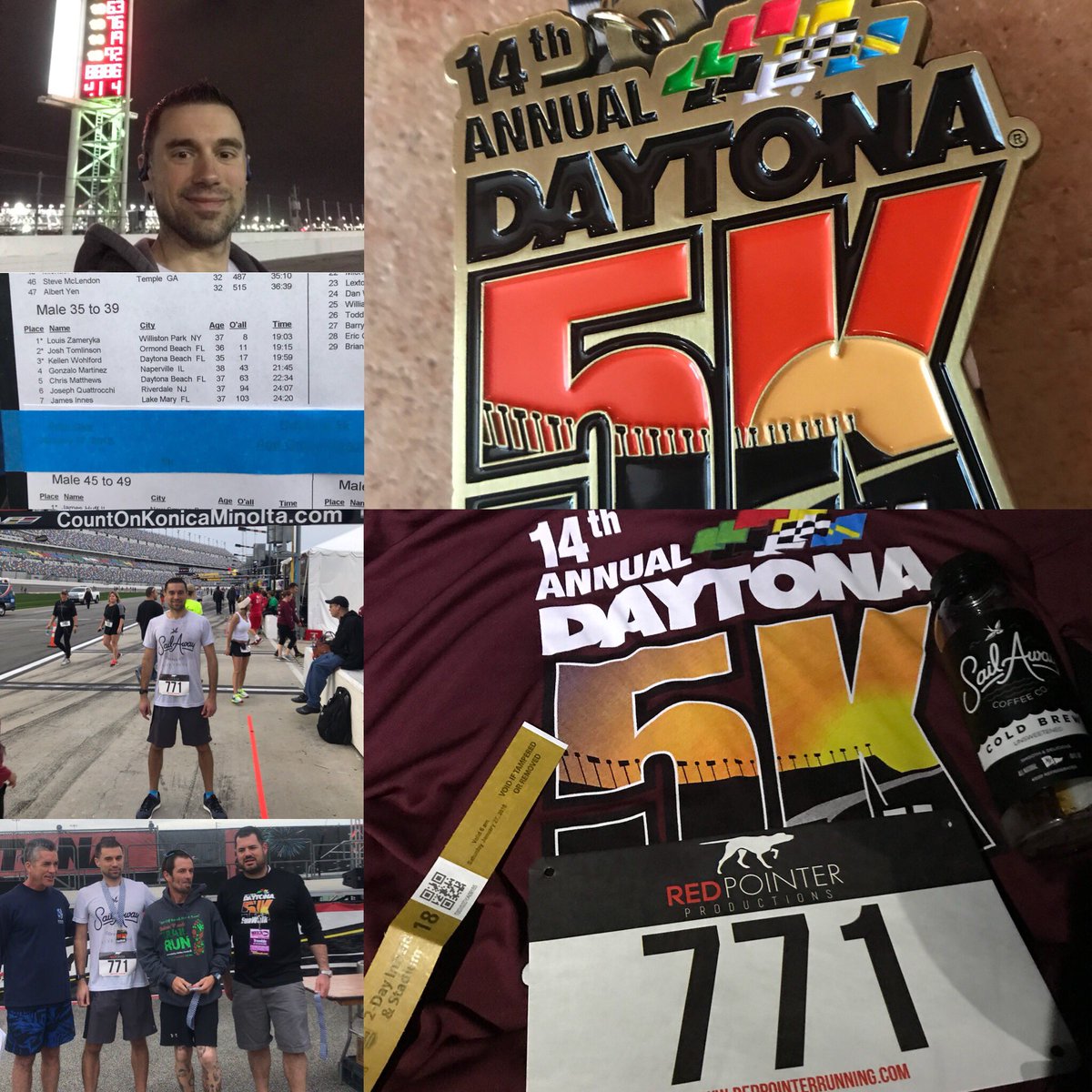 Powered by <a href="/AthleticGreens/">DrinkAG1</a>  and <a href="/sailawaycoffee/">Sail Away Coffee Co.</a> to a 1st place division win!! @DISupdates #Rolex24 #running #runninglife #racing
