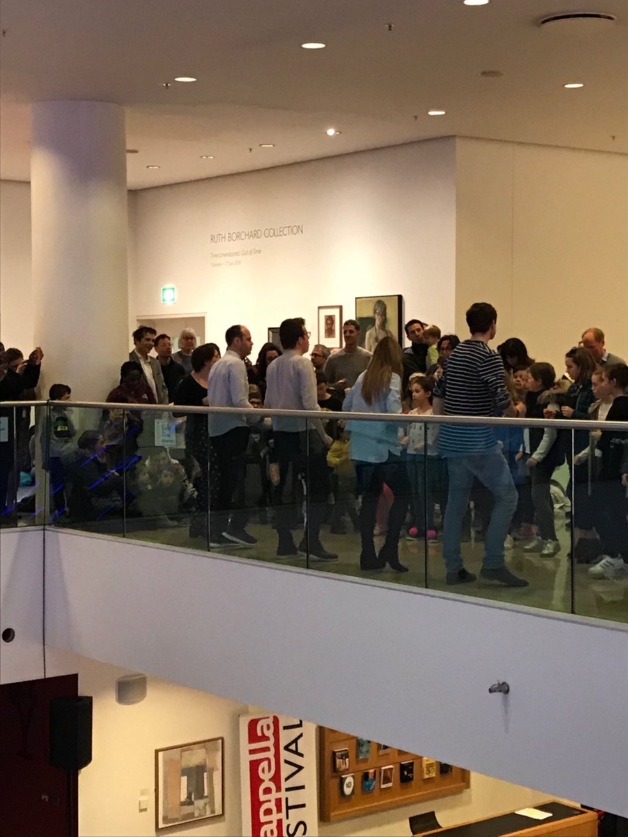 fabulous112's tweet photo. Mambo Swing with participants @Londonacappella @TheApollo5 #LACF2018 https://t.co/3fASo98dHv