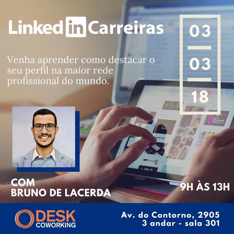 AMMAmkt's tweet photo. Quer ter um perfil de destaque na maior rede profissional do mundo?
Então garanta a sua vaga no curso Linkedln Carreiras.
Saiba mais aqui > https://t.co/QnWVJogsbV
#linkedln #carreira https://t.co/850fAspzw6
