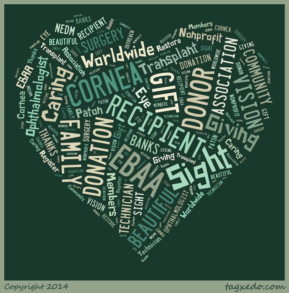 13 years ago today, I received the most unbelievable gift....a new cornea. Everyday I am Thankful for the selfless decision my donors and their family made.
Please, if you aren’t registered to be an organ, tissue or eye donor, do it today. 
#donatelife #corneatransplant #donation