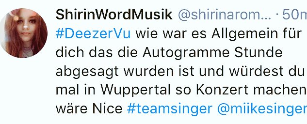 #DeezerVu #DeezerVu #DeezerVu #DeezerVu <a href="/DeezerDE/">Deezer Deutschland</a> #DeezerVu <a href="/DeezerDE/">Deezer Deutschland</a> <a href="/miikesinger/">Mike Singer</a> <a href="/miikesinger/">Mike Singer</a> <a href="/DeezerDE/">Deezer Deutschland</a>